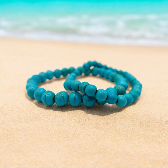 Natural Turquoise Bracelet - Picture 5 of 11